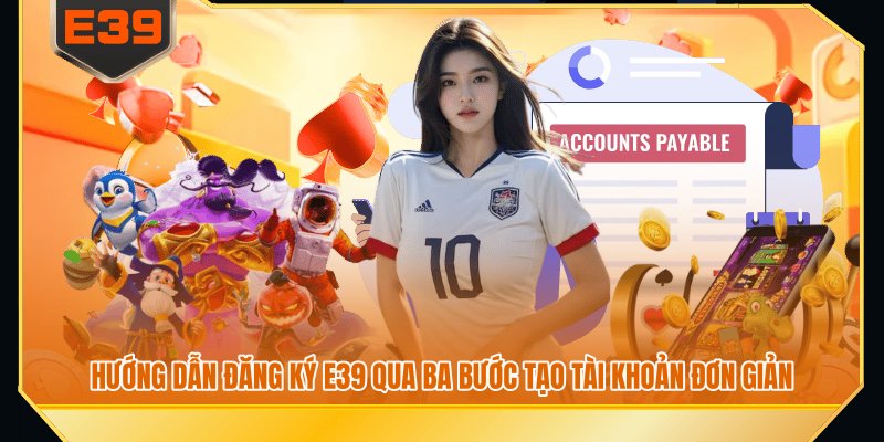 Hướng dẫn đăng ký E39 qua ba bước tạo tài khoản đơn giản